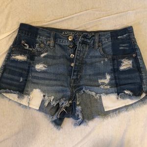 American eagle denim shorts